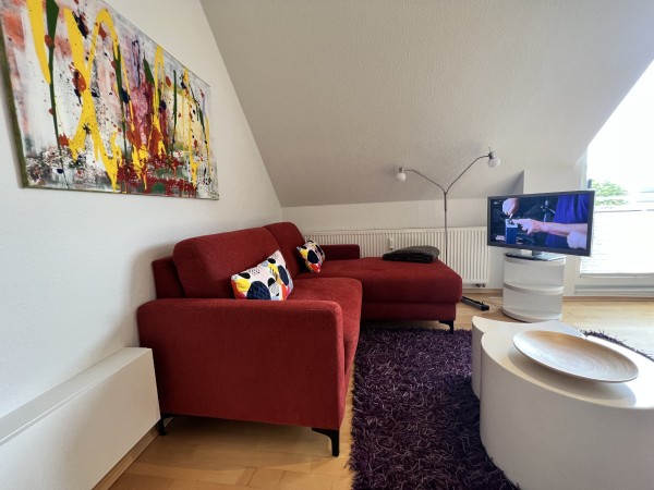 Duhner Brise, Ferienwohnung 5 mit Teil-Meerblick