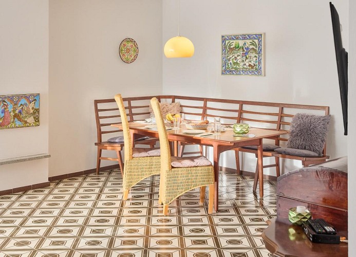 Villa Sonnenschein am Meer, Ferienwohnung 5 mit Sauna und Garten