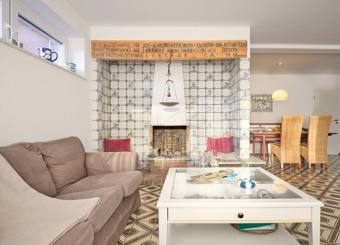 Villa Sonnenschein am Meer, Ferienwohnung 5 mit Sauna und Garten