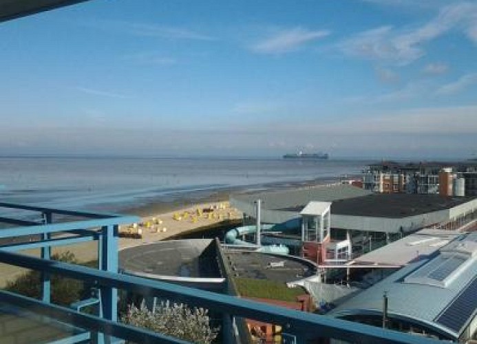 Seehütte Ferienwohnung 6,30 mit Meerblick