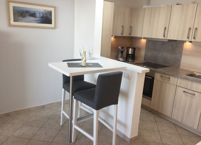 Nautilus, Ferienwohnung 12 inkl Strandkorb u. Meerblick