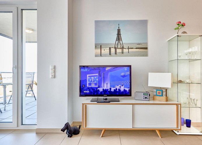 Düne 1, Ferienwohnung 11 mit Meerblick