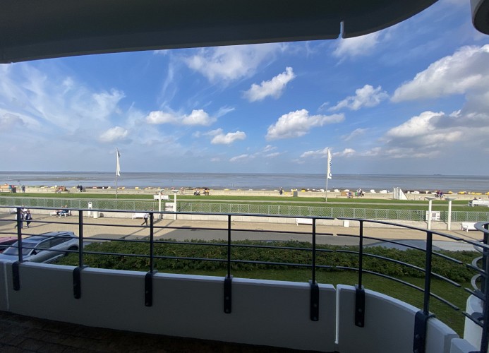 Nautilus, Ferienwohnung 12 inkl Strandkorb u. Meerblick