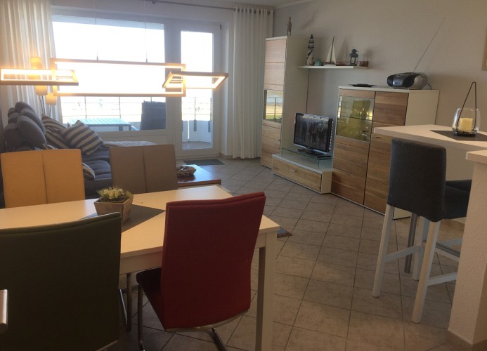 Nautilus, Ferienwohnung 12 inkl Strandkorb u. Meerblick