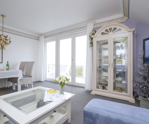 Haus an der Düne Ferienwohnung 6 mit Meerblick