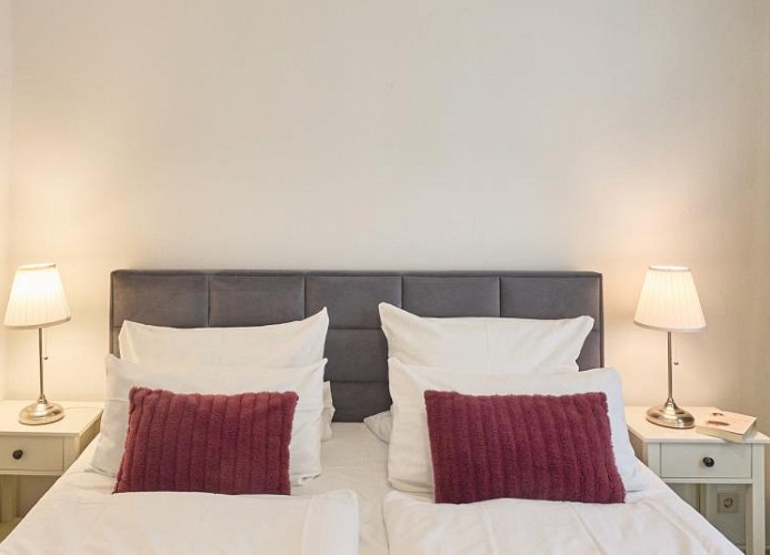 Villa Sonnenschein am Meer, Ferienwohnung 5 mit Sauna und Garten