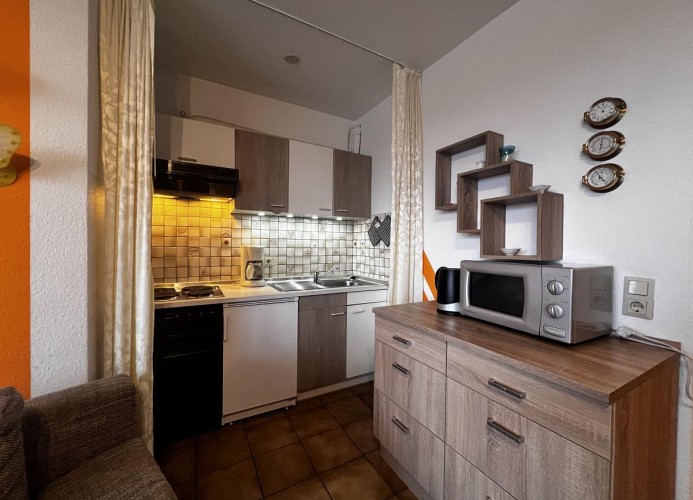 Seehütte Ferienwohnung 6,30 mit Meerblick